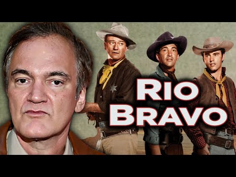 Thumbnail of the video: Quentin Tarantino on Rio Bravo