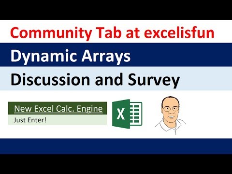 Comprehensive Excel Dynamic Array Formula Lesson The Power of Array Formulas EMT 1516