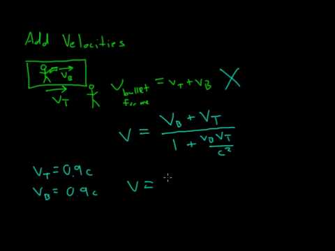 Special Relativity: 6 - Doppler, Velocity, and Length Effects (math light)