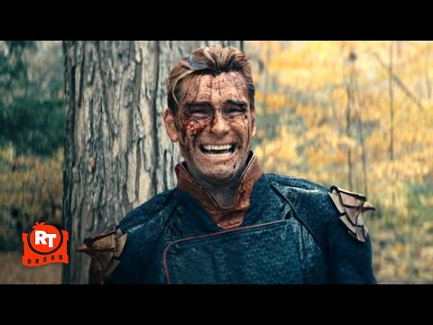 男孩們 - 賴安會選擇 "流浪者 "還是 "屠夫"？ (S2E8) | Movieclips (The Boys - Will Ryan Choose Homelander or Butcher? (S2E8) | Movieclips)