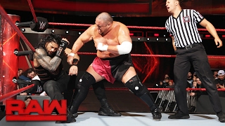 Roman Reigns vs. Samoa Joe: Raw, Feb. 6, 2017
