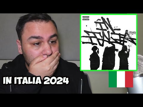 British Reaction To Fabri Fibra ft. Emma, Baby Gang - In Italia 2024
