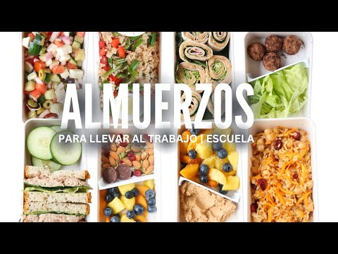 Almuerzos para llevar al trabajo o escuela Saludables  | Usando Bento Box | Michela Perleche