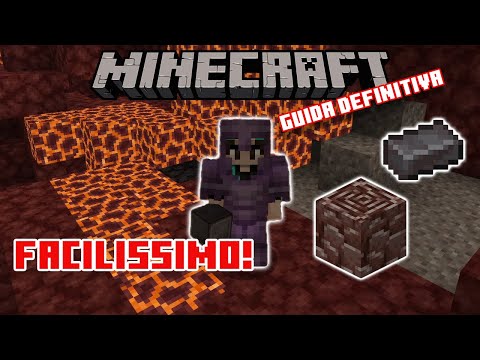 Il metodo Migliore per fare NETHERITE su Bedrock! *FACILISSIMO* ||  MINECRAFT ITA