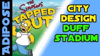 preview picture of video 'Simpsons Tapped out-Duff Stadium-City Design'
