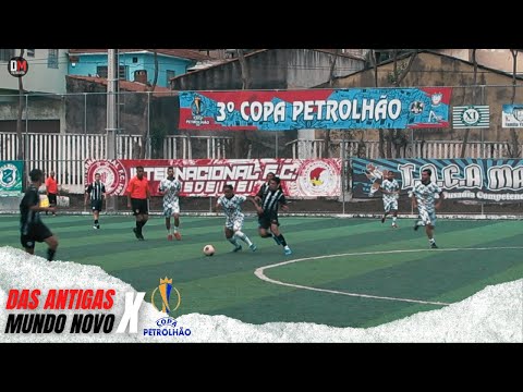 Copa Petrolhão 2020 (Fase De Grupos) | Das Antigas x Mundo Novo | DM Filmagens
