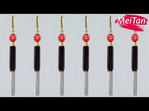 Earrings «Diva» MeiTan style MeiTan