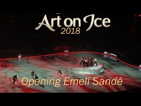 Art On Ice 2018 l Opening Emeli Sandé "Hurts"