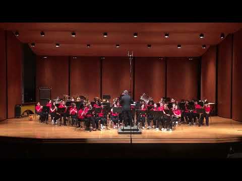 LFMS concert band “Lone Eagle March”