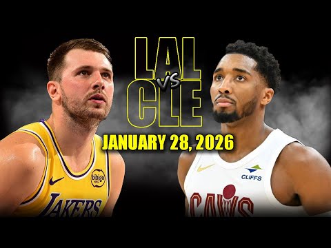 Los Angeles Lakers vs Cleveland Cavaliers Full Game Highlights – January 28, 2026 | NBA Season