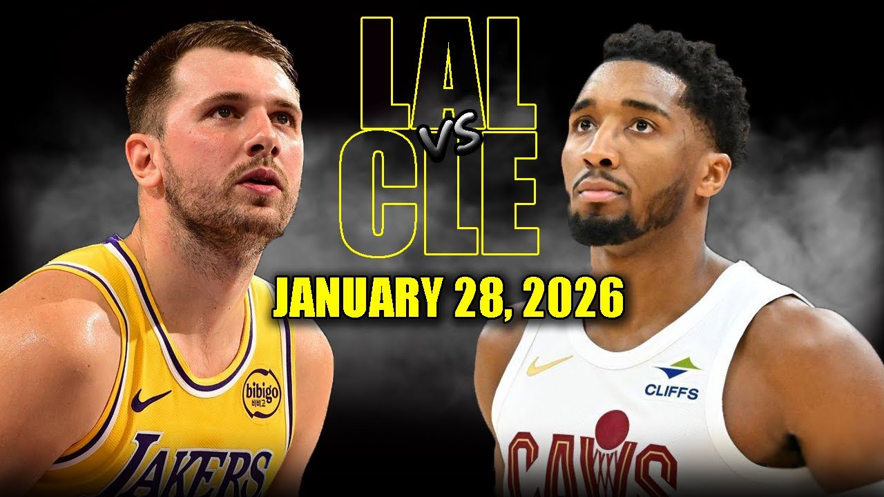 1월 30일 클리블랜드 캐벌리어스 VS LA 레이커스 하이라이트