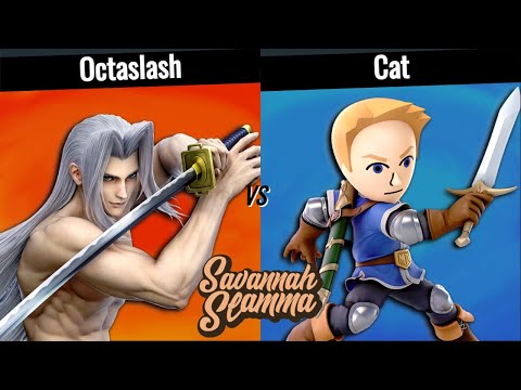 Savannah Slamma 83 LOSERS SEMIS - Octaslash (Sephiroth) vs. Cat (Mii Swordfighter)