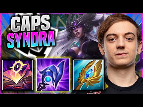 CAPS IS SO CLEAN WITH SYNDRA! - G2 Caps Plays Syndra MID vs Katarina! | Season 11