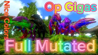 Ark Mobile | Giga Mutations | Full Mutated Gigas | Op Colors #5