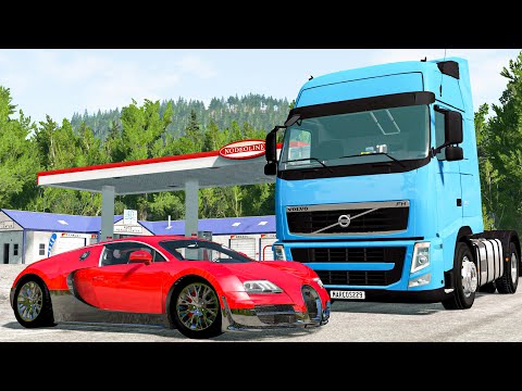 Super Car Crashes Compilation #4 - BeamNG.Drive