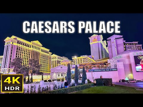 Caesars Palace Las Vegas Walk - February 2024