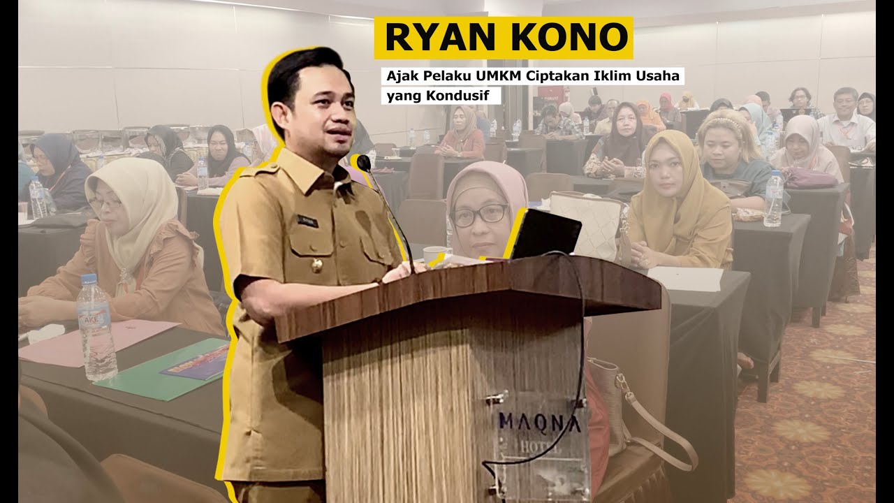 Ryan Kono Ajak pelaku UMKM di Kota Gorontalo Ciptakan Iklim Usaha yang Kondusif