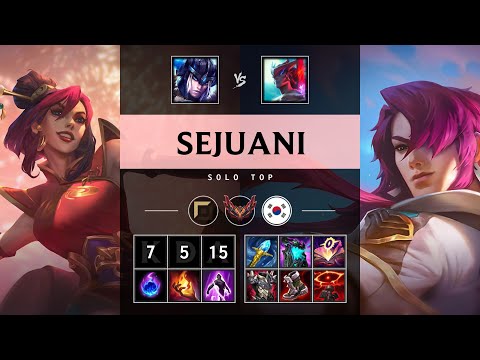Sejuani Top vs Yone - KR Grandmaster Patch 25.21