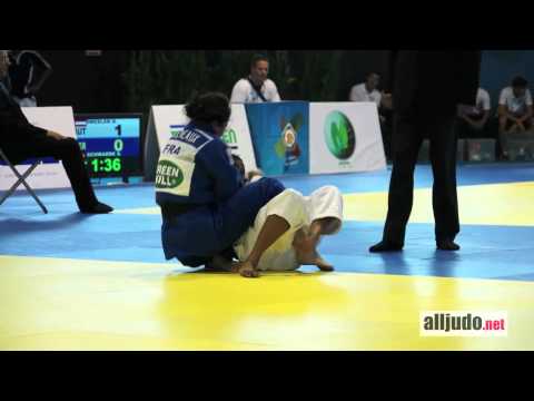 World Cup Rome 2012 : Receveaux (FRA) - Richardson (NED) - ippon -57kg