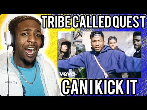 FIRST TIME HEARING A Tribe Called Quest - Can I Kick It (OFFICIAL HD VIDEO) (REACTION)