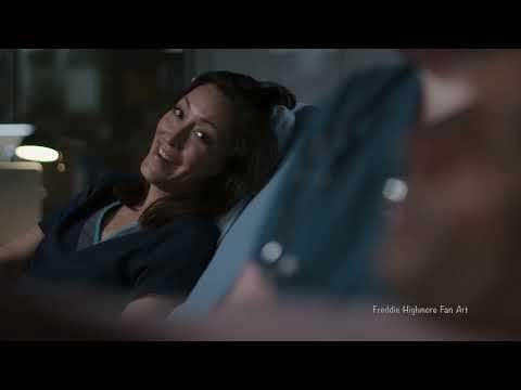 The Good Doctor S5 Ep14 Lim obsessing over Andrews Sweater