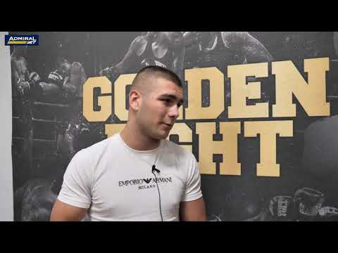Stefan Dobrijević povodom dogovorene borbe sa Vitom Stojčićem 🗣️ Želim pojas Golden Fight-a !