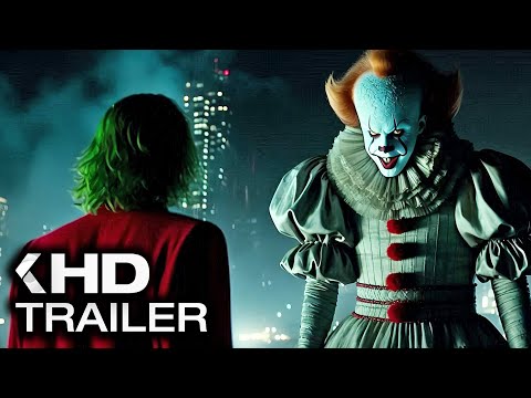 THE JOKER vs PENNYWISE - Movie Trailer (2025)  #ittrailer #pennywise #joker