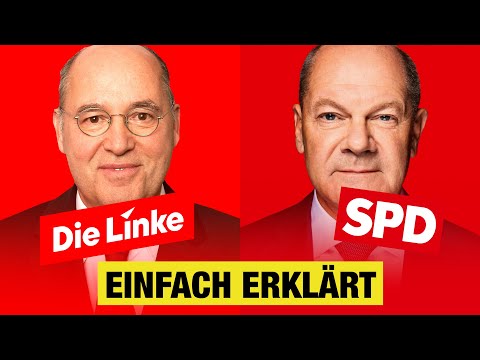 DIE LINKE & SPD Wahlprogramm einfach erklärt | Bundestagswahl