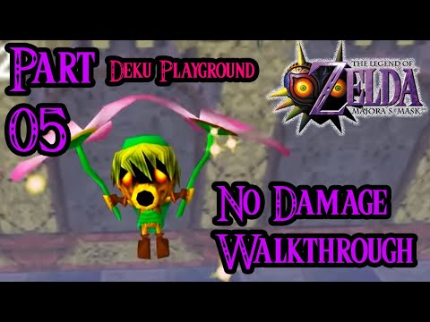 Zelda Majora's Mask 100% Walkthrough Widescreen HD Part 5 - Deku Playground - 3 Day Reward