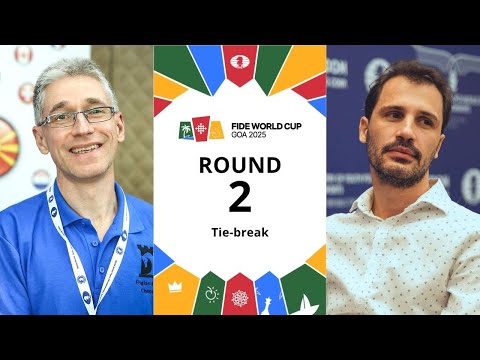 🏴󠁧󠁢󠁥󠁮󠁧󠁿 Michael Adams – Ivan Cheparinov 🇧🇬 | FIDE World Cup 2025 | Round 2 | Tie-break