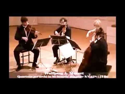 MOZART STRING QUARTET # 16 in E flat - HAGAN QUARTET-HD AUDIO
