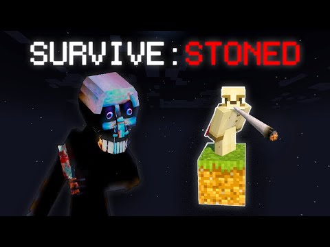 Survive Stoned... Horror Minecraft One Block