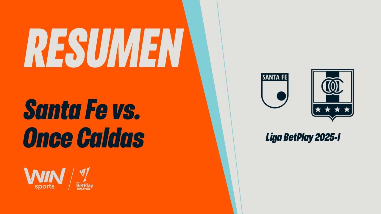 Miniatura del partido Santa Fe vs Once Caldas