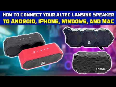 How To Pair Altec Lansing Speaker? (Android, iOS, Windows)