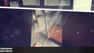 ติดตั้งประตูสวิงกรงสุนัข กรงแมว