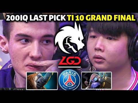 LGD vs SPIRIT Game 3 - 200IQ TINKER LAST PICK!! TI10 GRAND FINAL DOTA 2 HIGHLIGHTS