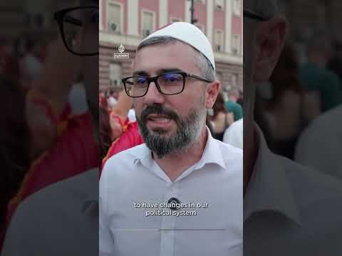 Protests in Albania against Kushner resort swell to tens of thousands