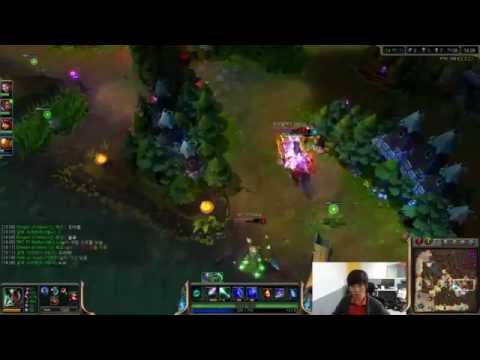 SKT T1 Faker Karma - Stream Faker 2015 full game HD