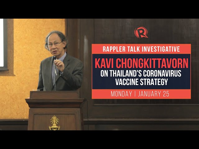 Rappler Talk: Kavi Chongkittavorn on Thailand’s coronavirus vaccine strategy