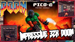 Doom Classic Gets an Awesome Pico-8 Port #doom #doom1993 #fangame
