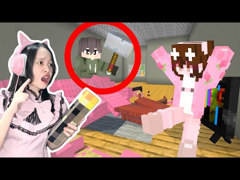 My Husband DESTROYED Our Home in Minecraft!