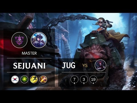 Sejuani Jungle vs Elise - KR Master Patch 9.13