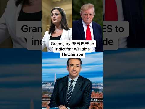 Grand jury REFUSES to indict fmr WH aide Hutchinson