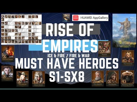 Must Have Heroes S1-SX8 - Rise Of Empires Ice & Fire