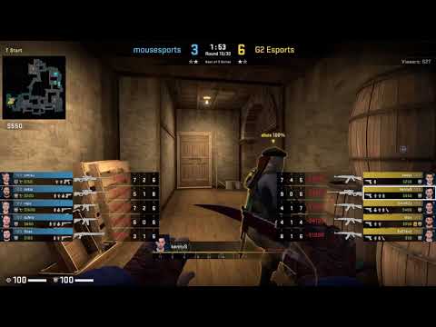 CS:GO POV Demo G2 kennyS (25/13) vs Mousesports (de_inferno)