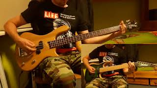 Megadeth - Beginning of sorrow intro (bass+guitar)
