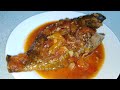 Tilapia In Tomato Sauce
