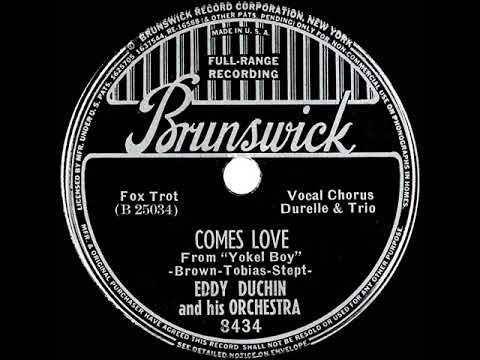 1939 Eddy Duchin - Comes Love (Durelle Alexander & trio, vocal)