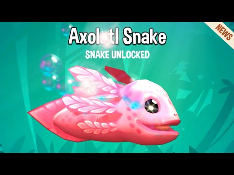 Snake Rivals - NEW SNAKE UNLOCKED! Axolotl Snake