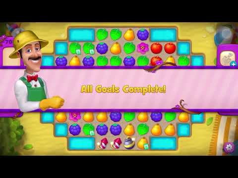 Gardenscapes Level 7031 (Super Hard Level)